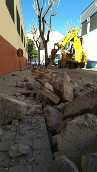 Obres voreres C/ Guillem de Castro