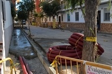 Obres de renovació dels carrers Torrent i Sant Pasqual