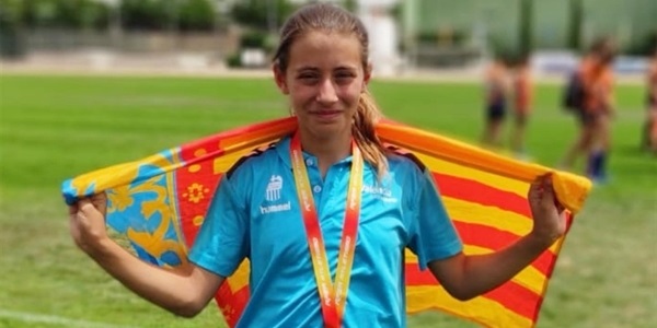 Emma Jiménez  és campiona d'Espanya