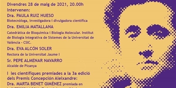 Acte de lliurament dels Premis "Concepción Aleixandre a la dona científica valenciana"