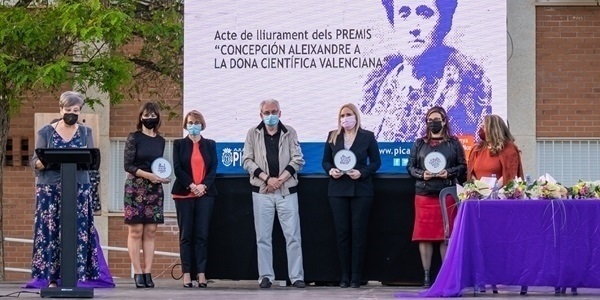 Acte de lliurament els 'Premis Concepción Aleixandre a la Dóna Científica Valenciana'