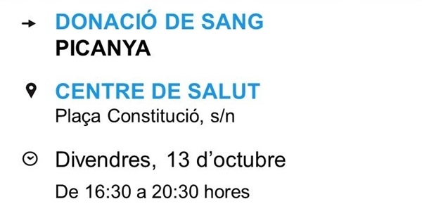 Donació de sang