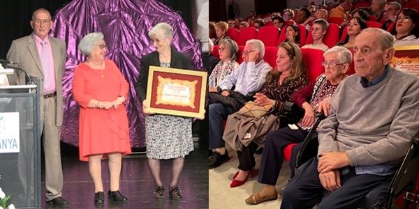 Festa Persones Majors · Homenatge a Juan Cuadra i Amparo Salas