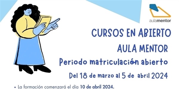 Oberta la matriculació per als cursos d'Aula Mentor