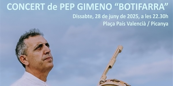 Concert de Pep Gimeno "Botifarra"
