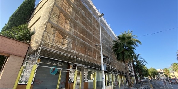 Arranquen les obres de modernització de les finques del C/ València