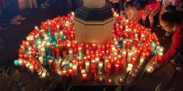 Acte en memòria i condol per les víctimes de la DANA